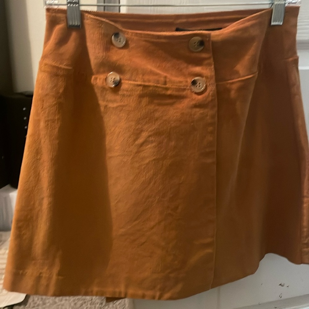 Corduroy mini skirt , very modern 1960’ s look new with tags